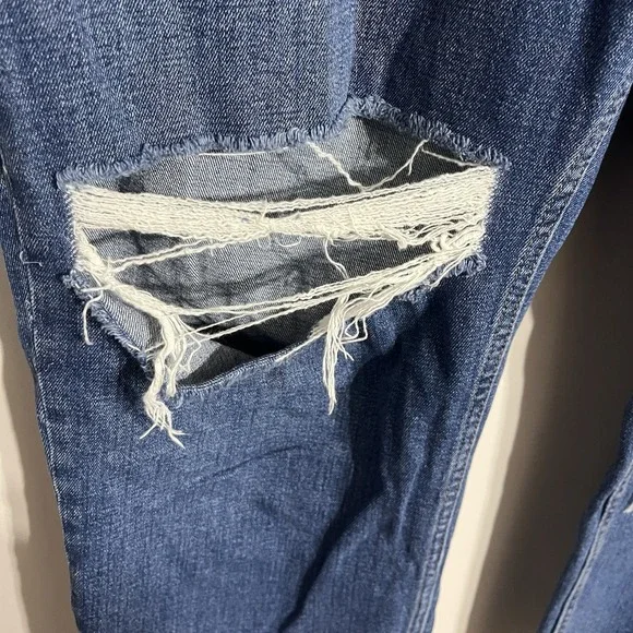 Abercrombie Fitch Curve Love Ankle Straight High Rise Jeans Women's Size 18/34 R - Picture 3 of 12